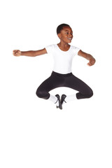 Young African ballet boy