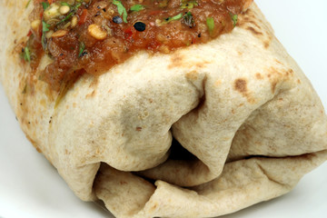 hot mexican burrito