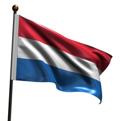 High resolution Dutch flag