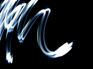 Light at long exposure