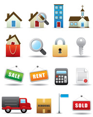 Real Estate Icon Set -- Premium Series