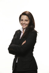 young woman in career