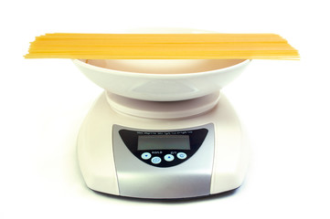 Balance with pasta