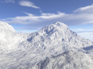 Winter im Gebirge
