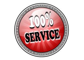 Button Service Werbung