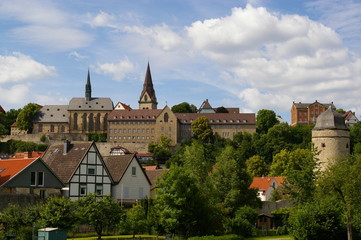 Fototapeta na wymiar Stare Miasto Warburg