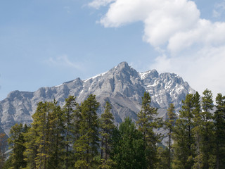 Obraz premium Montagne rocheuses au Canada, en Alberta