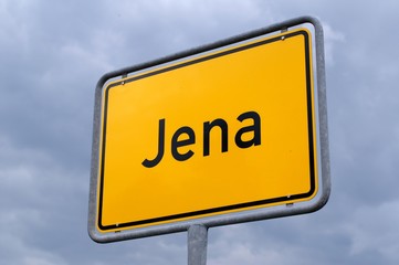 Ortsschild Jena
