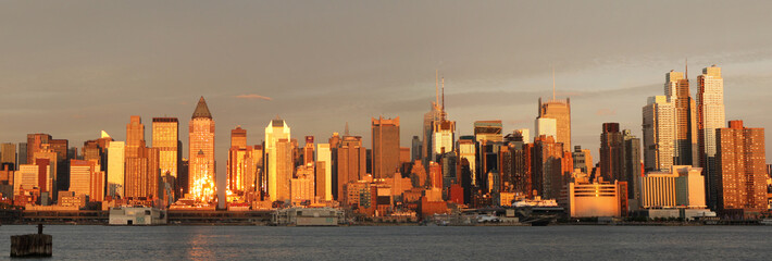 New York skyline from New Jersey