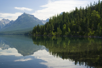 Fototapeta na wymiar Lake McDonald