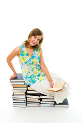 woman with knowledge