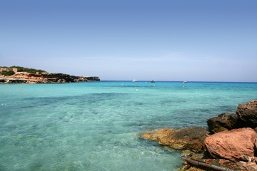 Formentera island near Ibiza in Mediterranean