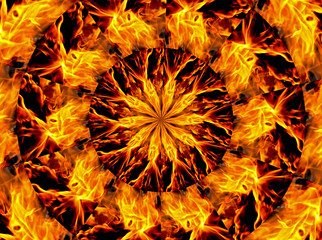 Fire Kaleidoscope