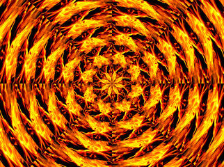 Fire Kaleidoscope