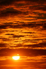 sunrise sky