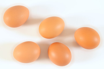Brown eggs