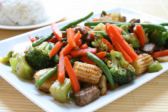 Teriyaki Beef Stirfry