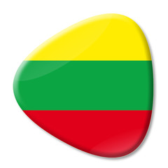 Litauenbutton dreieckig