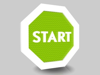 start sign