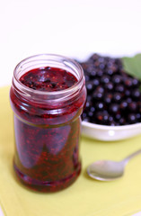 marmelade, schwarze johannesbeeren