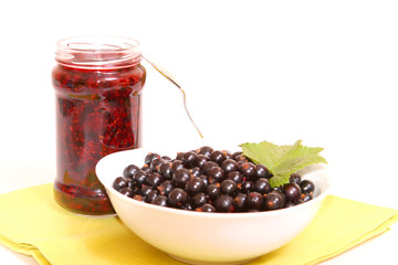 marmelade, schwarze johannesbeeren