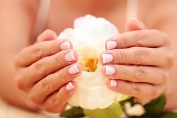 beautiful female hands