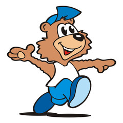 Teddy rennt
