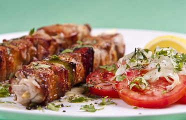 grilled kebab