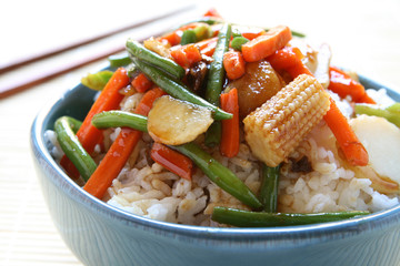 Teriyaki Vegetables Stir Fry