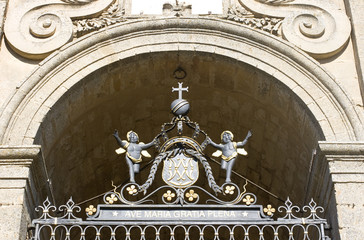 Fototapeta premium Portale del duomo di Enna