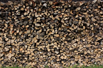 Holzstapel
