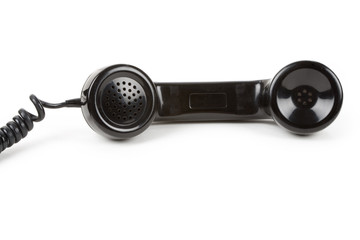 Black telephone Receiver