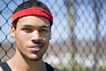 Basketball Player Portrait