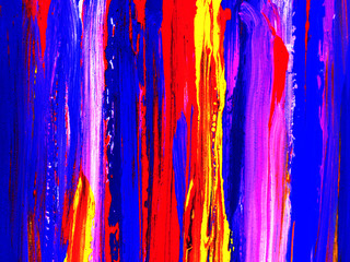 Hand-painted background. SELF MADE.