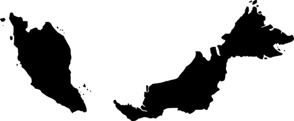 vector map of Malaysia