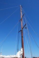 Segelschiffmast