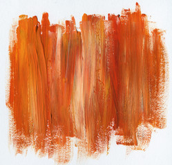 Hand-painted background. SELF MADE.