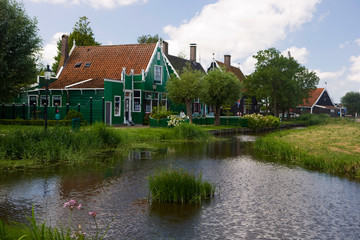 Fototapeta na wymiar Netherlands - willage