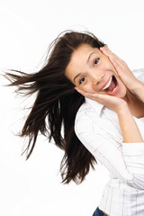 Surprised woman