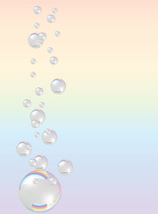 Soap bubbles