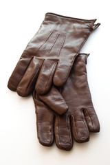 leather gloves