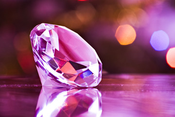 diamond in purple