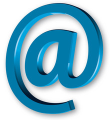eMail Symbol in Blue