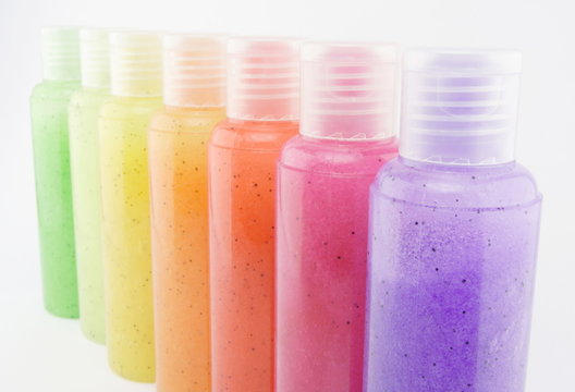colorful bottles