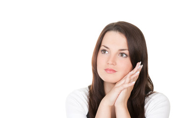 Fototapeta premium young beautiful woman