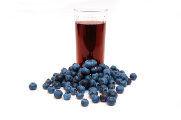 Blueberries And Blueberry Juice