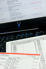 TAN-Liste und Kontoauszug