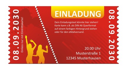 Party Einladung
