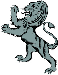 heraldic lion