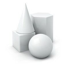 vector composition of basic geometric shapes